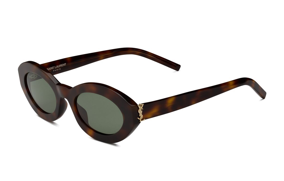 SAINT LAURENT Tortoiseshell Butterfly Acetate Sunglasses Unisex Matching Style 780255Y99562301 圖 2