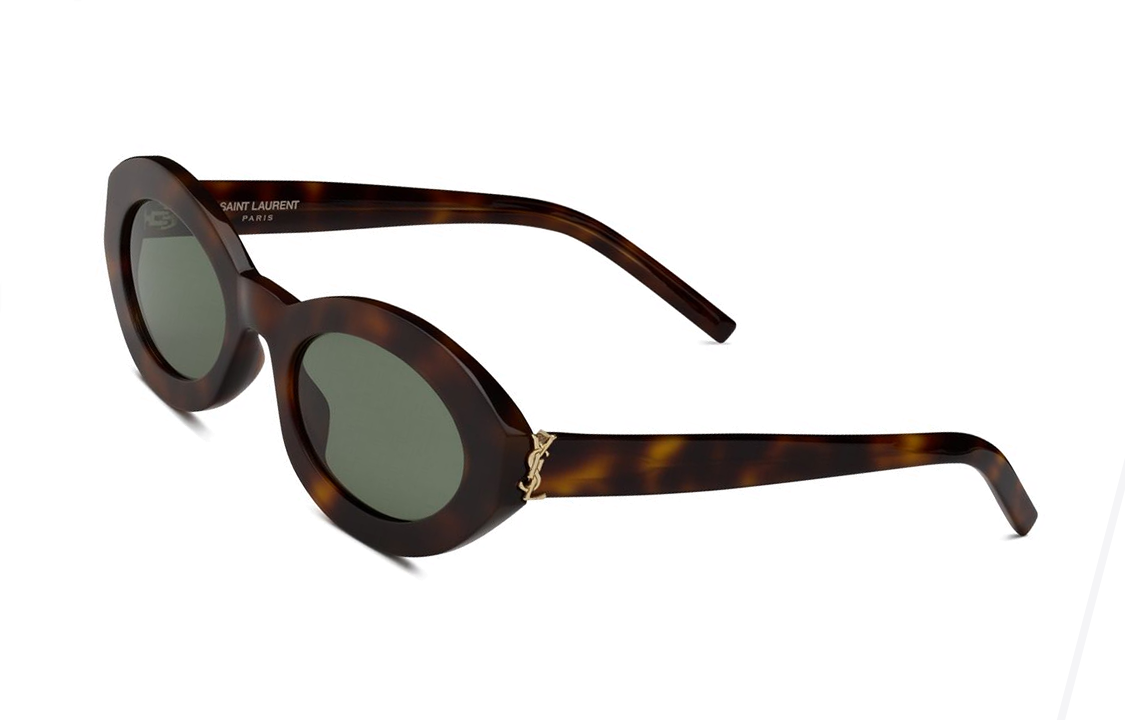 SAINT LAURENT Tortoiseshell Butterfly Acetate Sunglasses Unisex Matching Style 780255Y99562301 圖 4