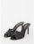 Saint Laurent Tribute Leather Mules 'Hitam Glacé' 669431AAAZY1000
