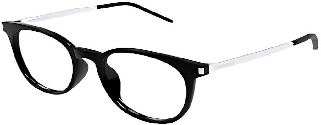 생로랑 투톤 비대칭 안경 유니섹스 블랙 SL 683/F 001 Order 생로랑 투톤 비대칭 안경 유니섹스 블랙 SL 683/F 001