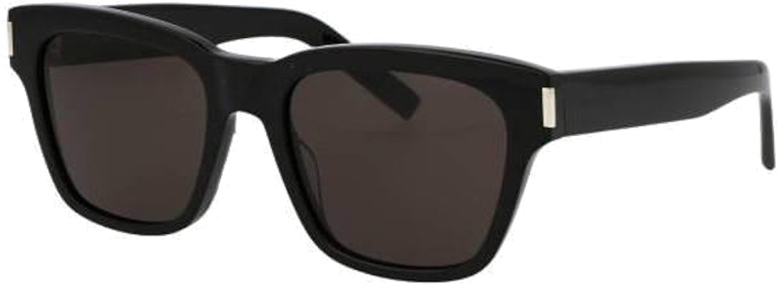 Saint Laurent Kacamata Hitam Unisex Acetate Tak Beraturan dengan Detail Logo. SL560001 Buy Saint Laurent Kacamata Hitam Unisex Acetate Tak Beraturan dengan Detail Logo. SL560001