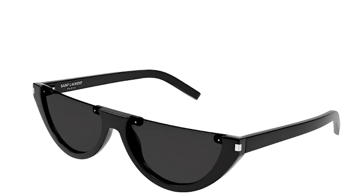Saint Laurent Unisex Black Irregular Sunglasses - Trendy Luxury Eyewear SL563001 Buy Saint Laurent Unisex Black Irregular Sunglasses - Trendy Luxury Eyewear SL563001