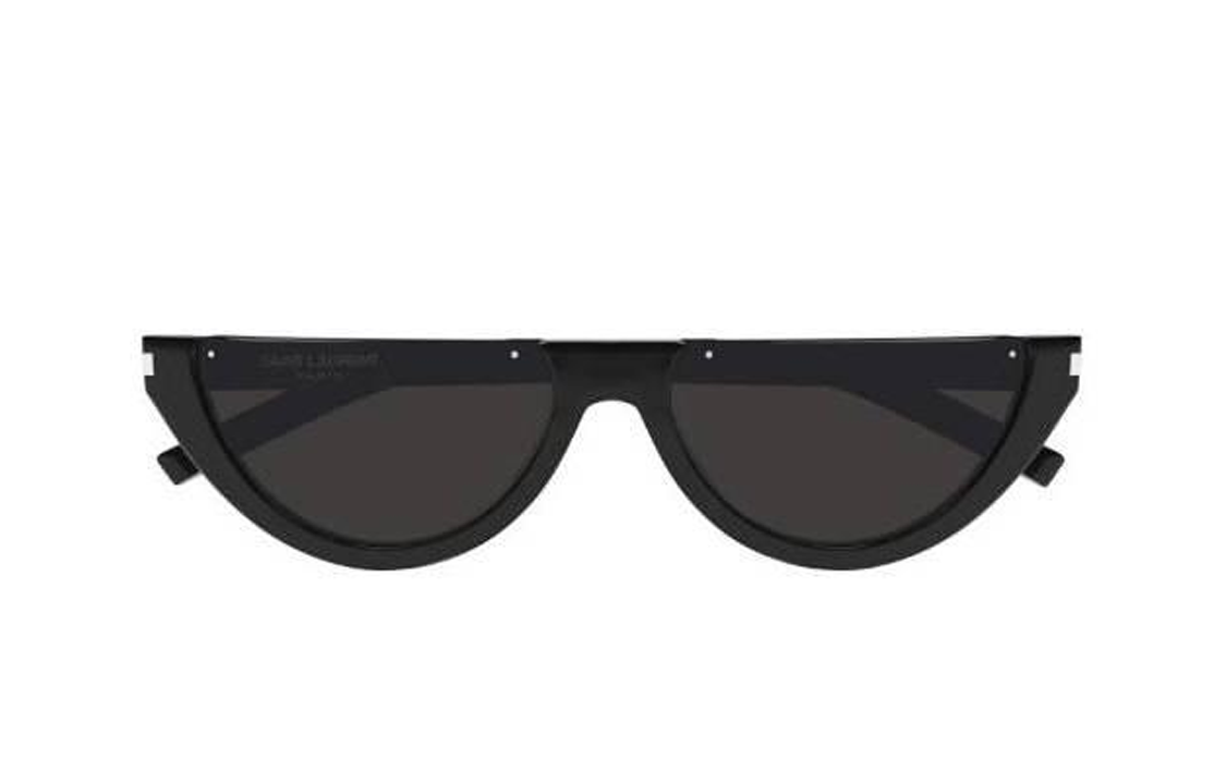 Saint Laurent Unisex Black Irregular Sunglasses - Trendy Luxury Eyewear SL563001 圖 3
