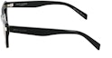 Details for Saint Laurent Unisex Black Sunglasses with Logo Detail and Irregular Frame Design. SL467-001