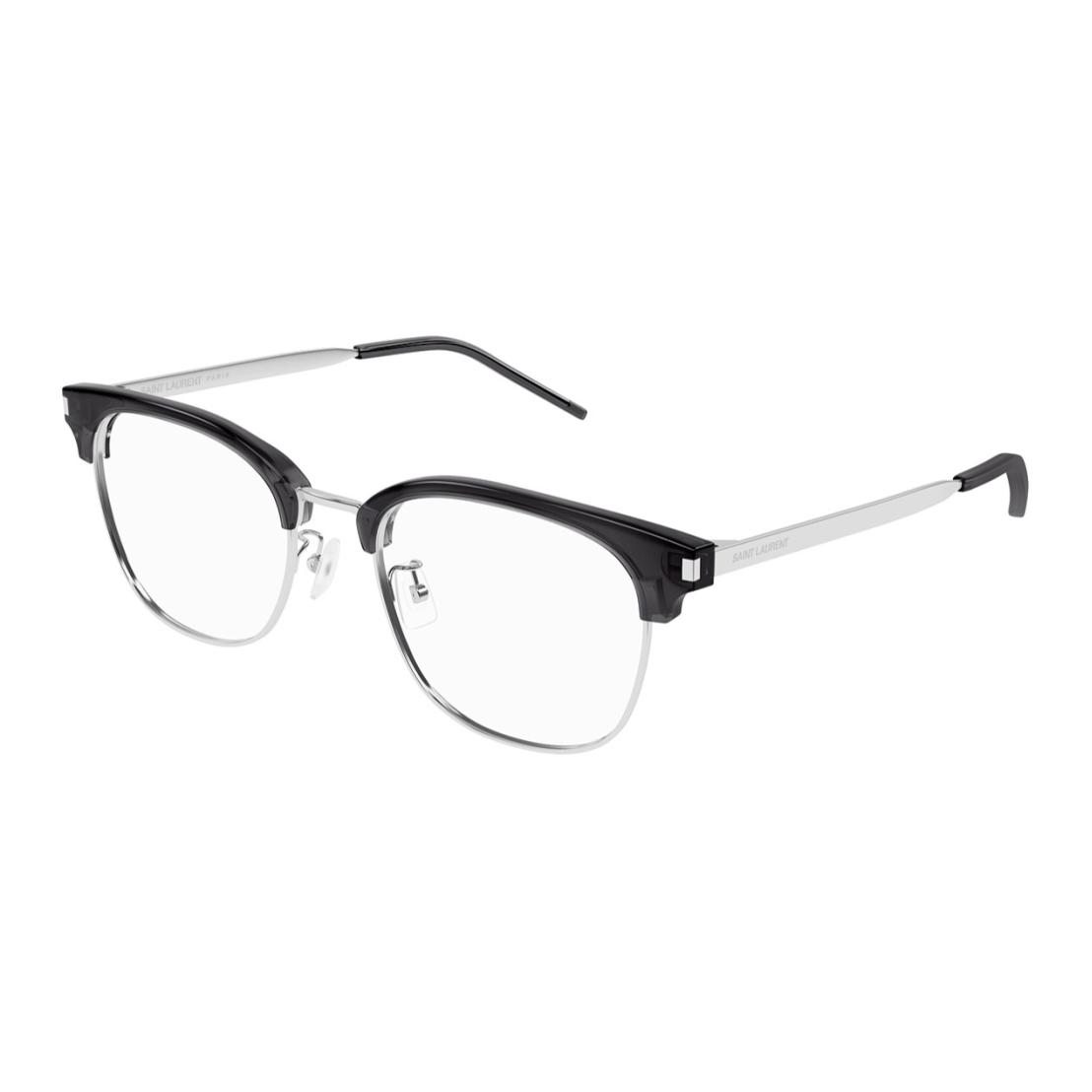SAINT LAURENT Unisex Butterfly Black Optical Glasses with Logo Detail. SL649F 圖 2