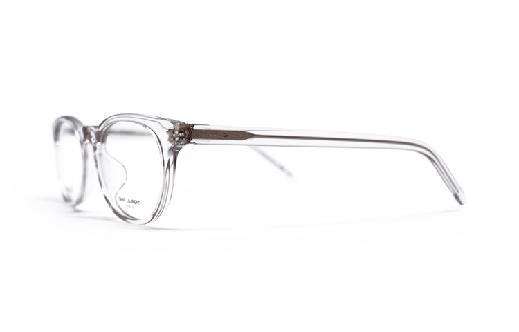 SAINT LAURENT Unisex Optical Glasses with Logo and Irregular Frame Design SL M123/F 圖 12