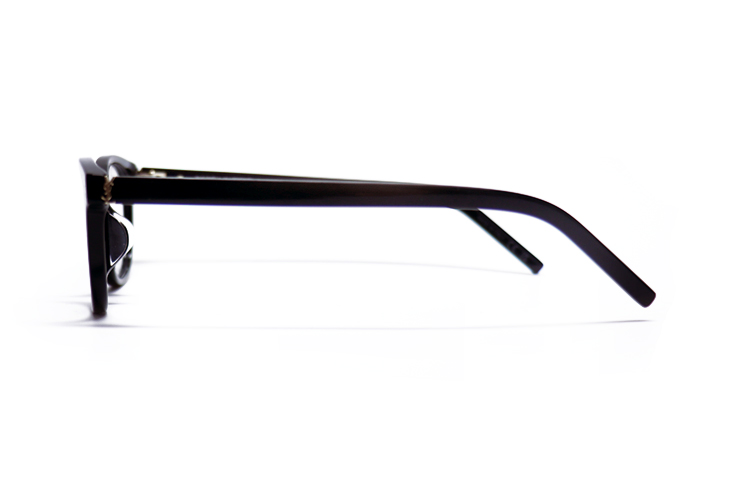 SAINT LAURENT Unisex Optical Glasses with Logo and Irregular Frame Design SL M123/F 圖 3