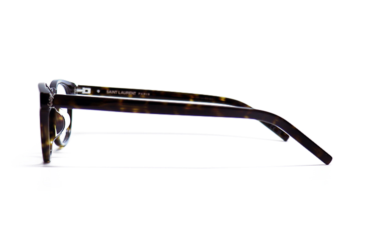 SAINT LAURENT Unisex Optical Glasses with Logo and Irregular Frame Design SL M123/F 圖 7