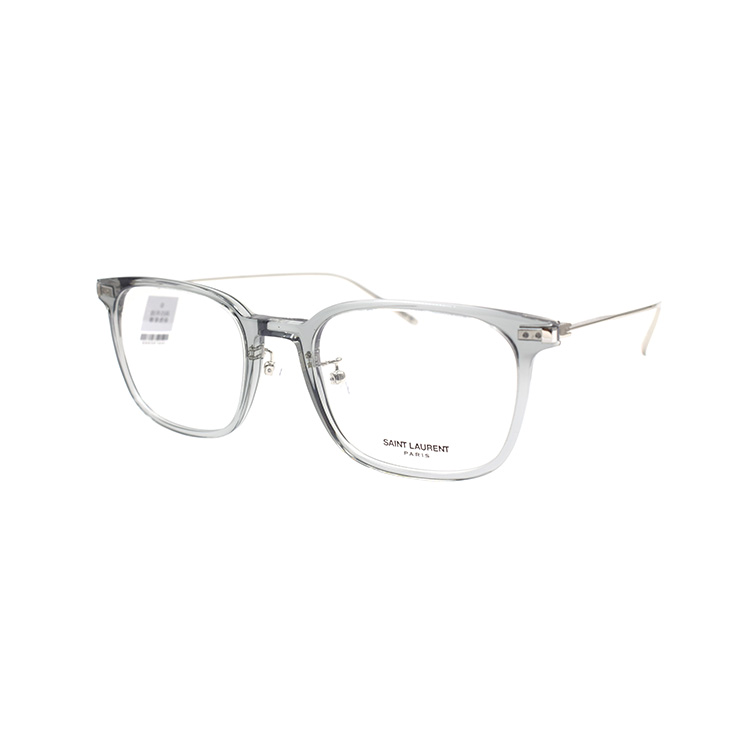 SAINT LAURENT Unisex Transparent Gray Irregular Optical Glasses Frame SL632J-003 圖 2