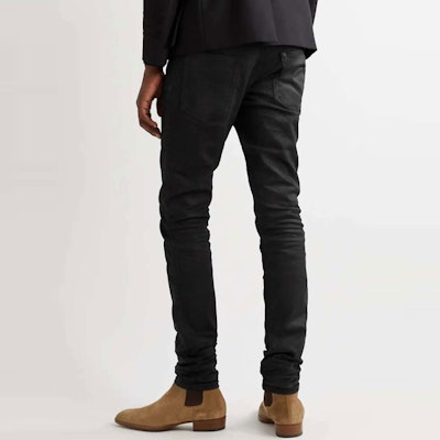 SAINT LAURENT Unisex Vintage Mid-Rise Skinny Zipper Jeans 527389Y824K1076 Sizing SAINT LAURENT Unisex Vintage Mid-Rise Skinny Zipper Jeans 527389Y824K1076