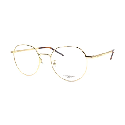 SAINT LAURENT Unisex Vintage Round Alloy Optical Glasses Frame SL647F-003