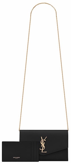 saint-laurent-uptown-chain-wallet-grain-de-poudre-black