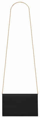 Saint Laurent Uptown Chain Wallet Grain de Poudre Black Order Saint Laurent Uptown Chain Wallet Grain de Poudre Black