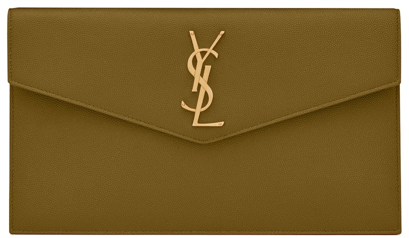 saint-laurent-uptown-pouch-grain-de-poudre-embossed-olive-green