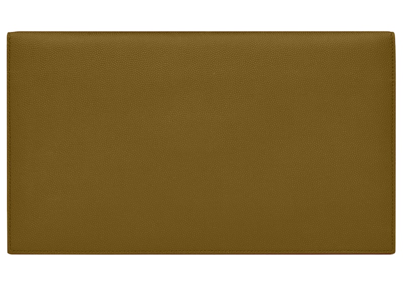 Order 생 로랑 업타운 파우치 올리브그린 (엠보스)
