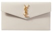 Buy Saint Laurent Uptown Pouch Grain de Poudre White