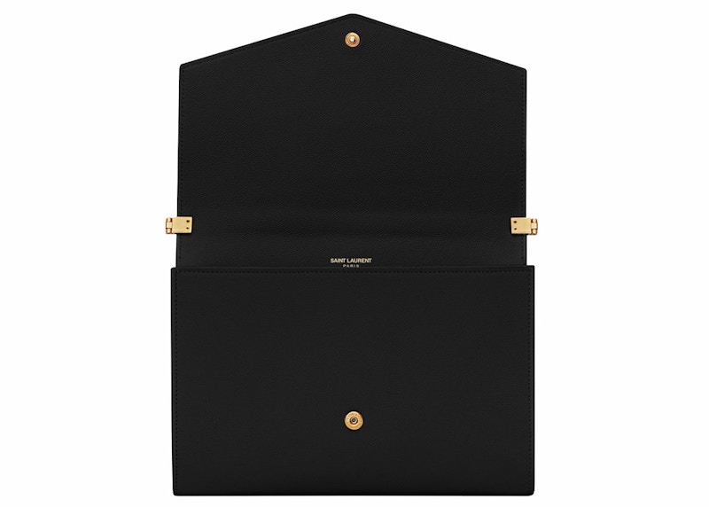 Lookbook 생 로랑 업타운 미니 블랙백 (엠보스 가죽)
