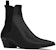 Saint Laurent Vassili 'Boot Chelsea Kulit Hitam Licin' 66762325N001000