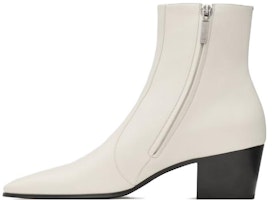 Saint Laurent Vassili Boot 'Ivory White' 732111AACF61906 Saint Laurent Vassili Boot 'Ivory White' 732111AACF61906