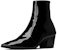 Saint Laurent Vassili Zip Boot 'Kulit Hitam Berkilat' 66762007R001000