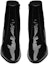 Shop Saint Laurent Vassili Zip Boot 'Kulit Hitam Berkilat' 66762007R001000