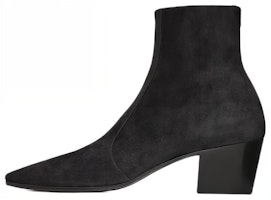 Saint Laurent Vassili Zip Boots 'Black Suede' 66762027D001000 Saint Laurent Vassili Zip Boots 'Black Suede' 66762027D001000