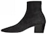 Saint Laurent Vassili Zip Boots 'Hitam Suede' 66762027D001000