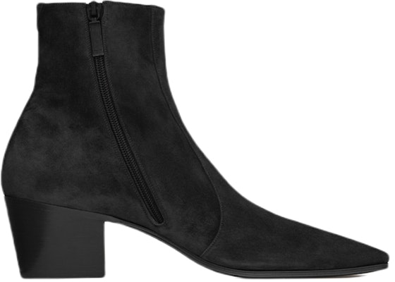 Saint Laurent Vassili Zip Boots 'Black Suede' 66762027D001000 Order Saint Laurent Vassili Zip Boots 'Black Suede' 66762027D001000