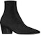 Saint Laurent Vassili Zip Boots 'Hitam Suede' 66762027D001000
