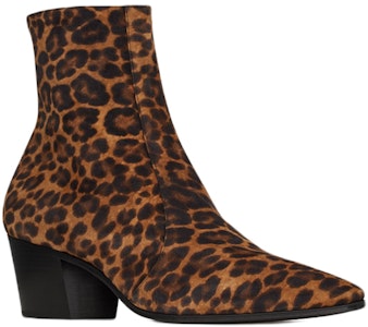 Botas Saint Laurent Vassili con Cremallera 'Estampado Leopardo Marrón' 6676201FL002198 Lookbook Botas Saint Laurent Vassili con Cremallera 'Estampado Leopardo Marrón' 6676201FL002198