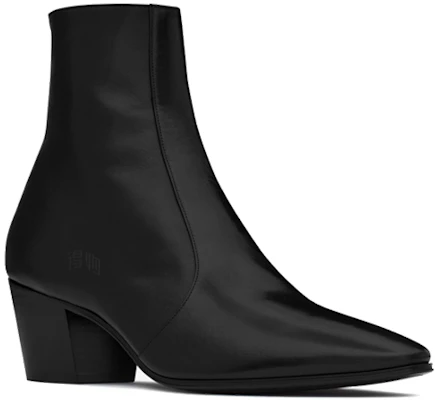 Saint Laurent Vassili Zipped Boot 'Black' 667620-25N00-1000 Lookbook Saint Laurent Vassili Zipped Boot 'Black' 667620-25N00-1000