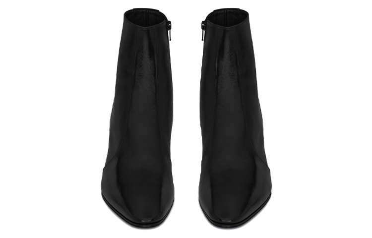 Shop But Saint Laurent Vassili Angkat Boot 'Hitam' 667620-25N00-1000