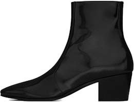 Saint Laurent Vassili Zippered Ankle Boot 'Black' 732111AAAPI1000 Saint Laurent Vassili Zippered Ankle Boot 'Black' 732111AAAPI1000