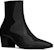 Saint Laurent But Vassili Zip Ankle 'Hitam' 732111AAAPI1000