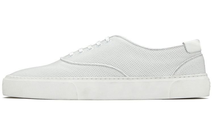Saint Laurent Venice 'White Perforated' 587415-1JZ80-9030