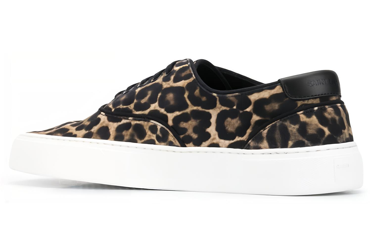 Lookbook Saint Laurent Venice Low ''Leopard Print'' Herrenschuhe 587415-1FL30-1539