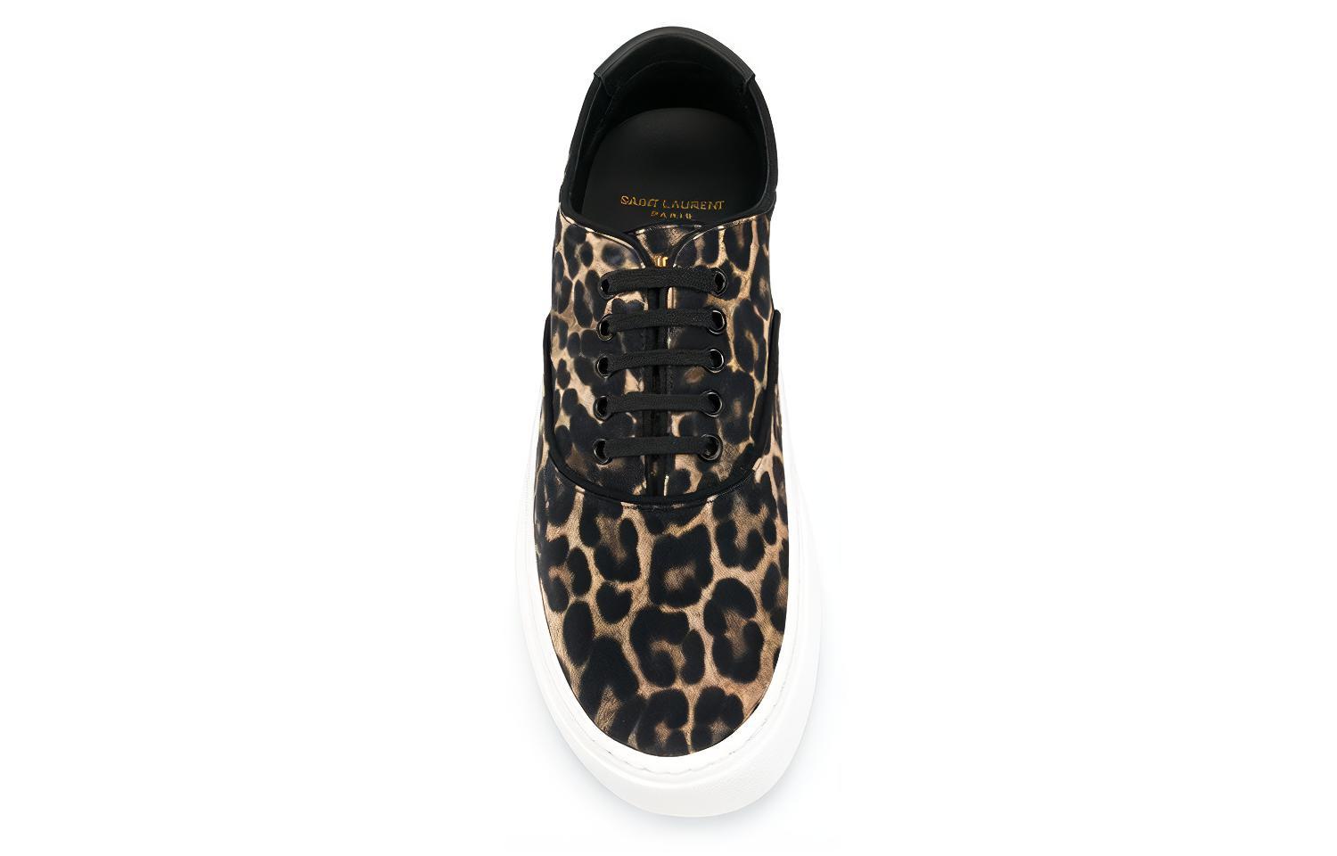 Shop Saint Laurent Venice Low ''Leopard Print'' Herrenschuhe 587415-1FL30-1539