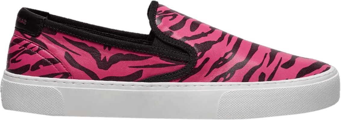 Saint Laurent Venice Slip-On 'Motif Zebra - Fuchsia' 585735-1G420-5568 Buy Saint Laurent Venice Slip-On 'Motif Zebra - Fuchsia' 585735-1G420-5568