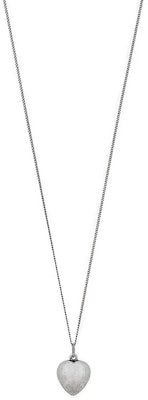 Saint Laurent Vintage Heart Pendant Necklace Silver - Fashion Jewelry 688568Y15008142 Buy Saint Laurent Vintage Heart Pendant Necklace Silver - Fashion Jewelry 688568Y15008142