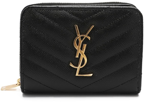 Saint Laurent Wallet Small Monogram Black Buy Saint Laurent Wallet Small Monogram Black