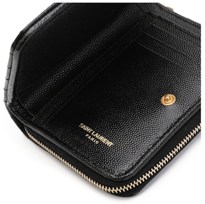 Saint Laurent Wallet Small Monogram Black Lookbook Saint Laurent Wallet Small Monogram Black