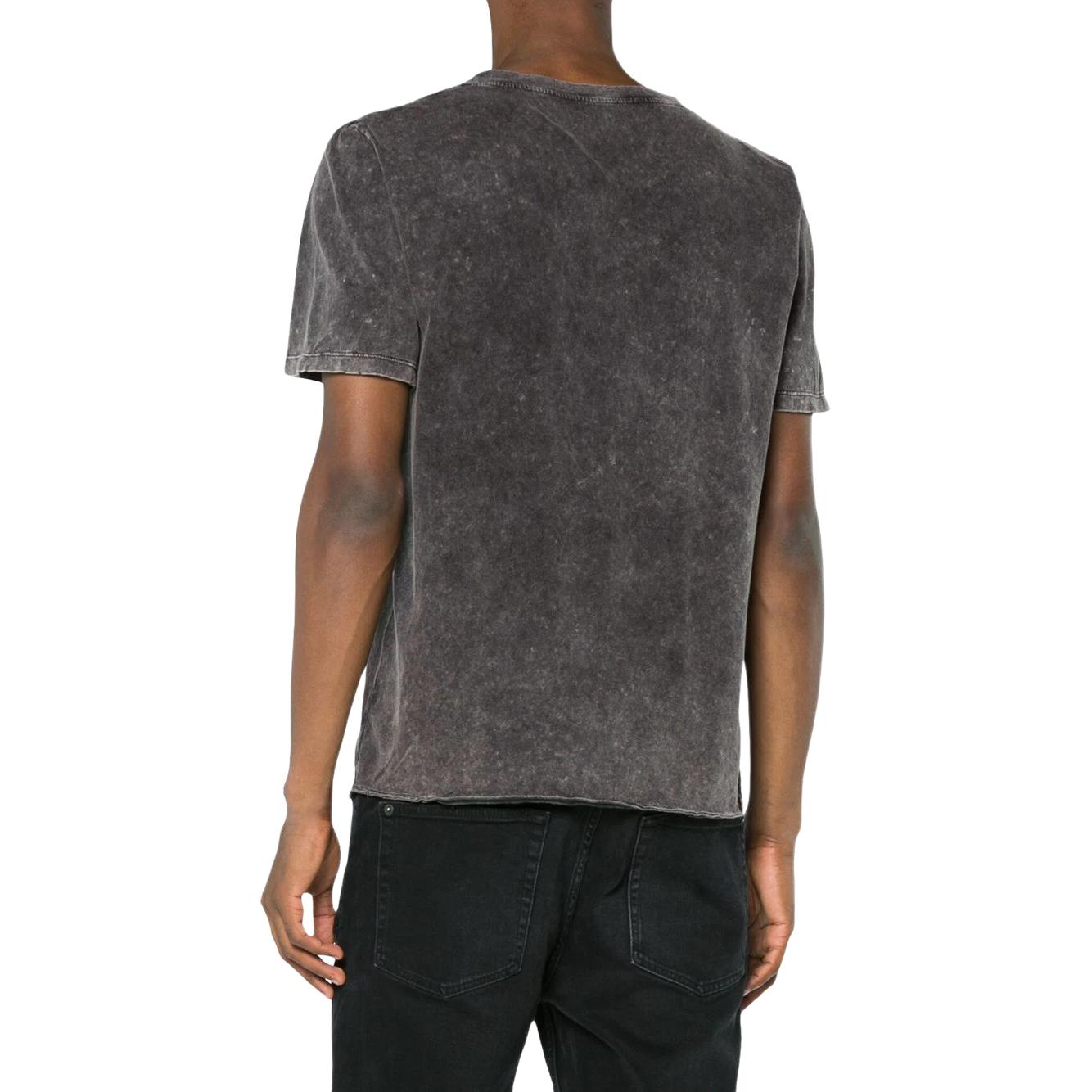 Details for 圣罗兰复古水洗灰色男女同款LogoT恤 498281YB2LO1059