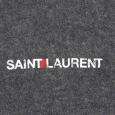 圣罗兰复古水洗灰色男女同款LogoT恤 498281YB2LO1059 Sizing 圣罗兰复古水洗灰色男女同款LogoT恤 498281YB2LO1059