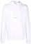 Order SAINT LAURENT White Logo Print Drawstring Hoodie. 677259YB2PG9000
