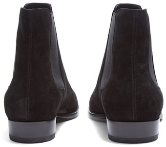 サンローラン ワイアット30 チェルシーブーツ (黒) 443208BT3001000 Shop サンローラン ワイアット30 チェルシーブーツ (黒) 443208BT3001000