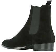 Shop Saint Laurent Wyatt 30 Bottes Chelsea ''Noires'' 443208-BT300-1000
