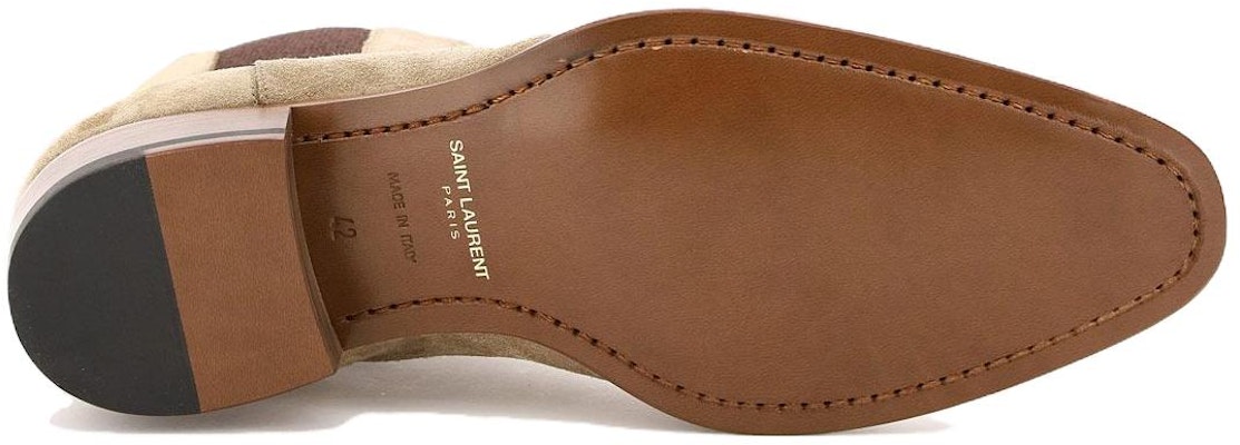 Bota Chelsea Saint Laurent Wyatt 30 'Tabaco' 443208-BT300-9870 Details for Bota Chelsea Saint Laurent Wyatt 30 'Tabaco' 443208-BT300-9870
