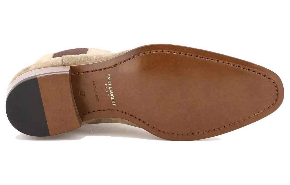 Details for Saint Laurent Wyatt 30 Chelsea Boot 'Tembakau' 443208-BT300-9870