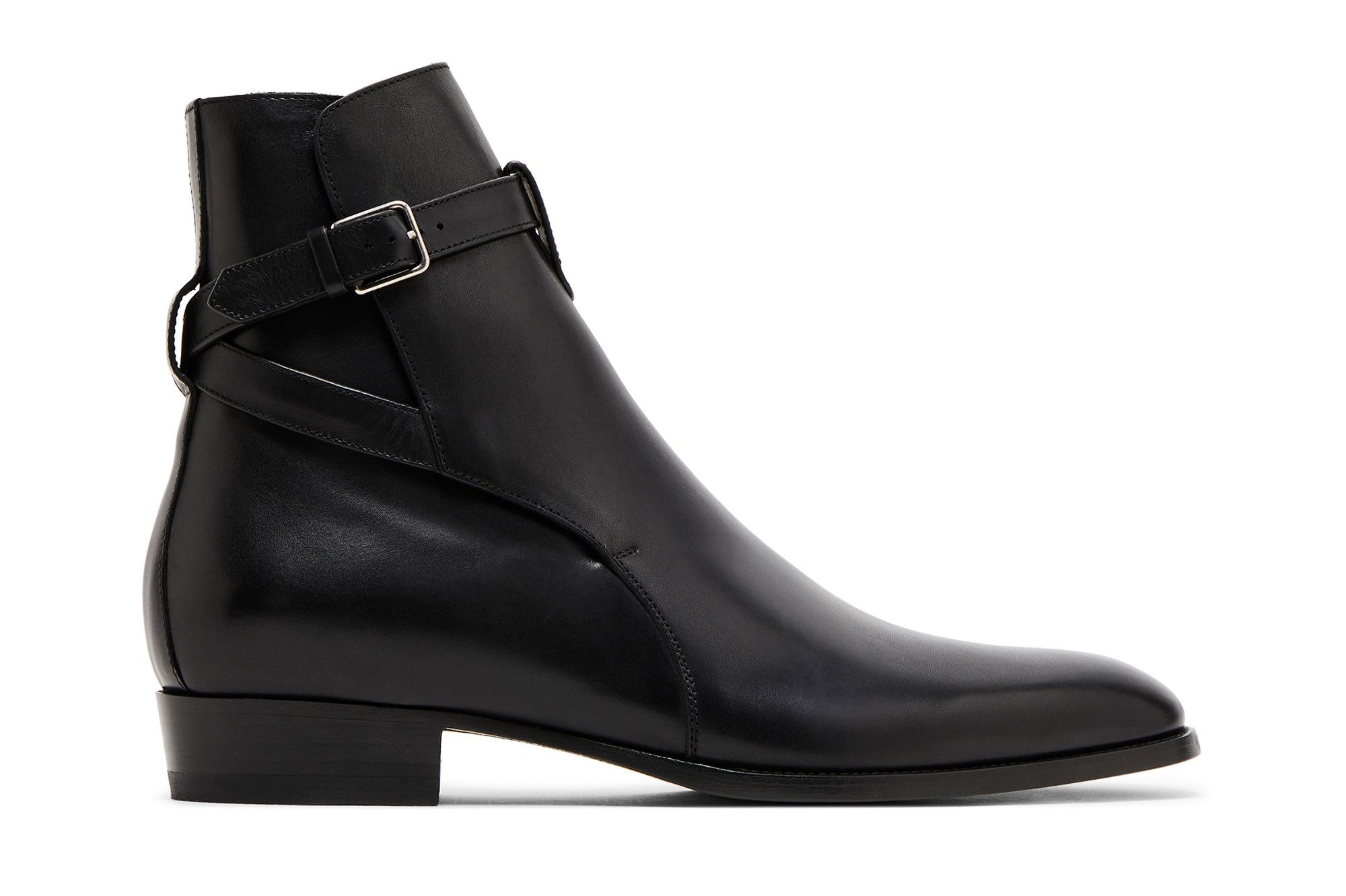 Saint Laurent Wyatt 30 Jodhpur Boot 'Black' 663414-1YL00-1000