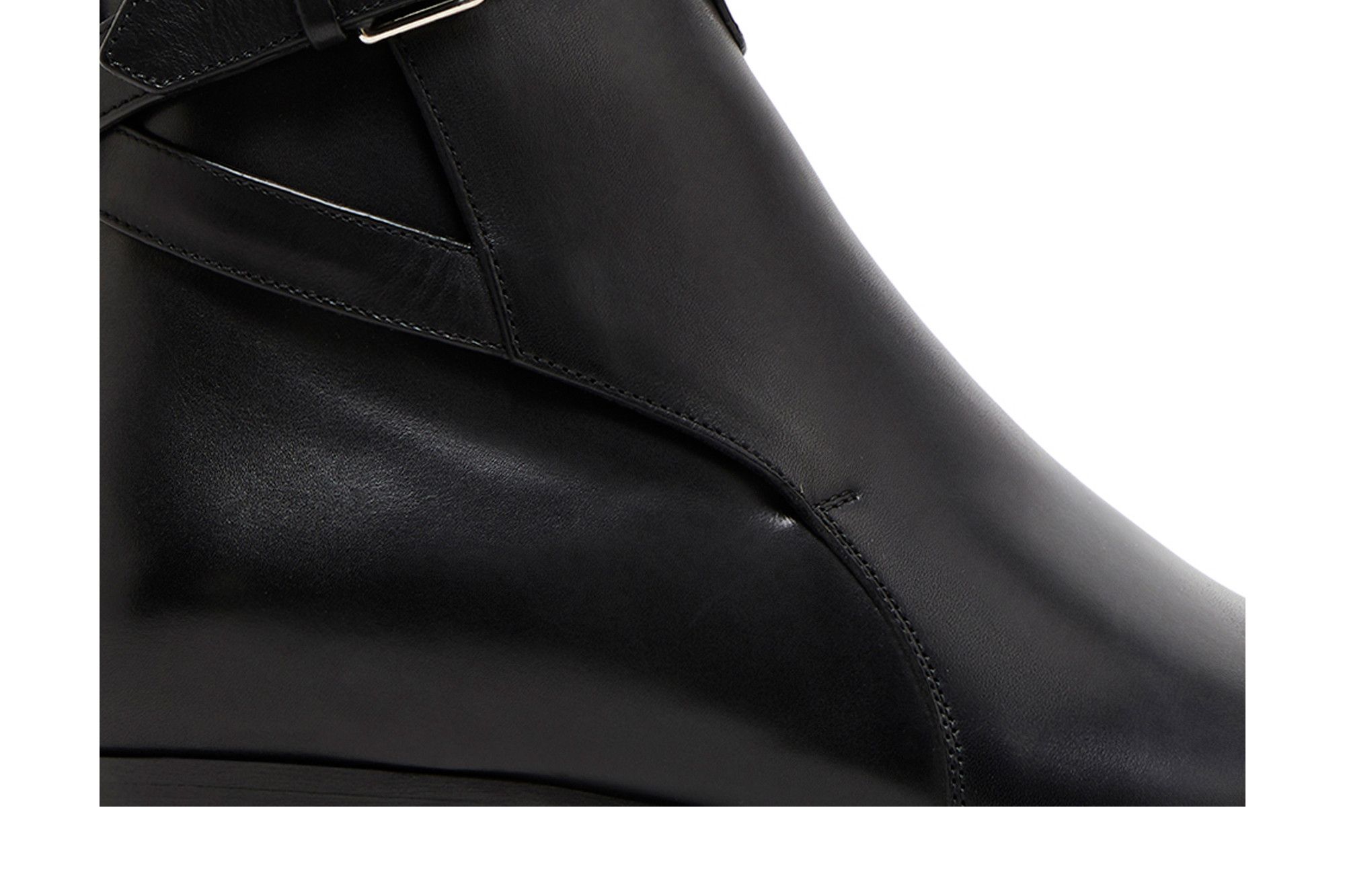 Order Saint Laurent Wyatt 30 Jodhpur Boot 'Hitam' 663414-1YL00-1000
